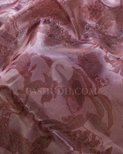 Old Rose With Mild Baby Pink Kanjivaram Silk Saree-D629(A)