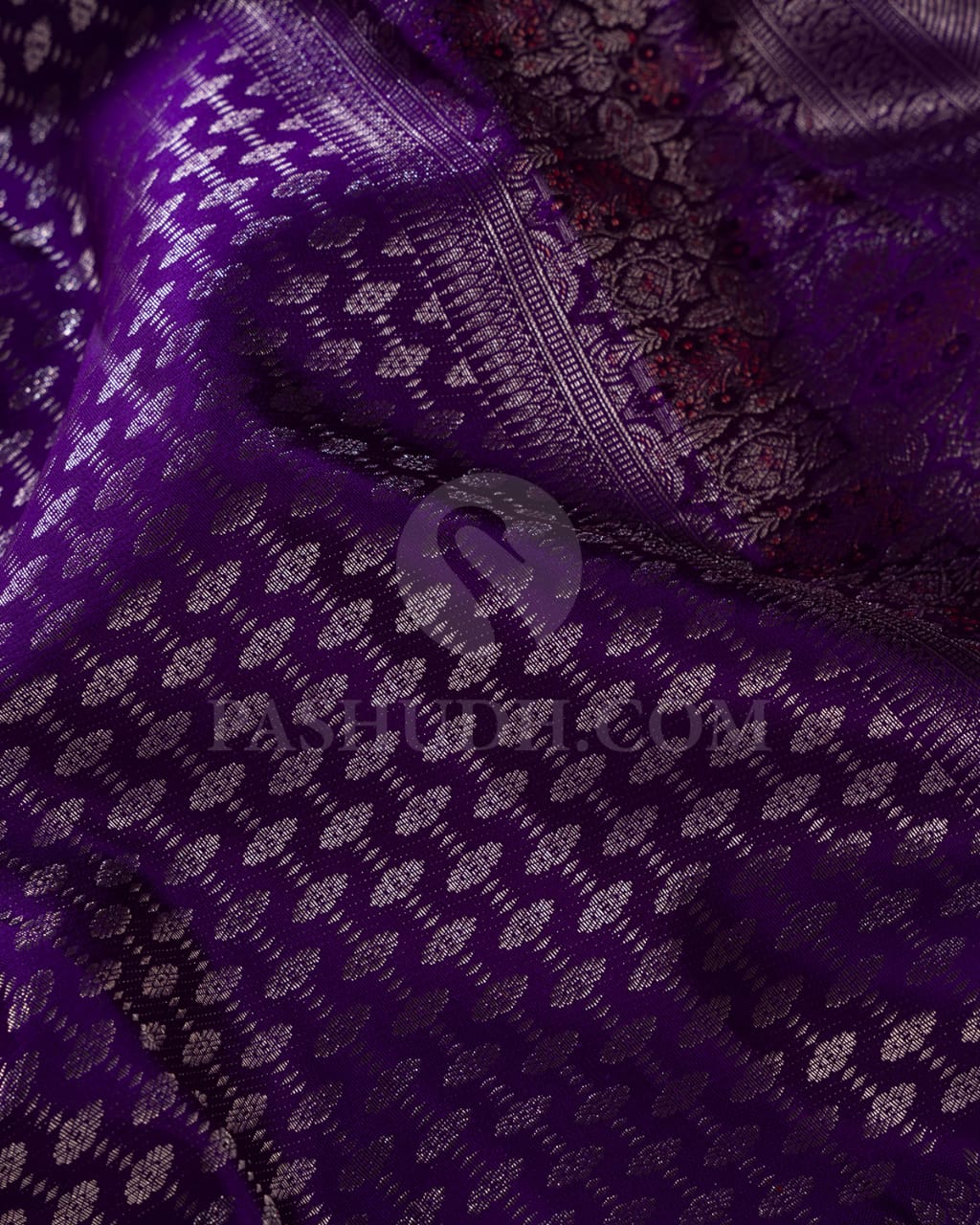 Violet Kanjivaram Silk Saree-S1191(D)