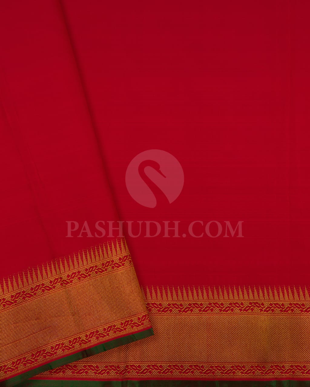 Red Bridal Kanjivaram Silk Saree-S1472(A)