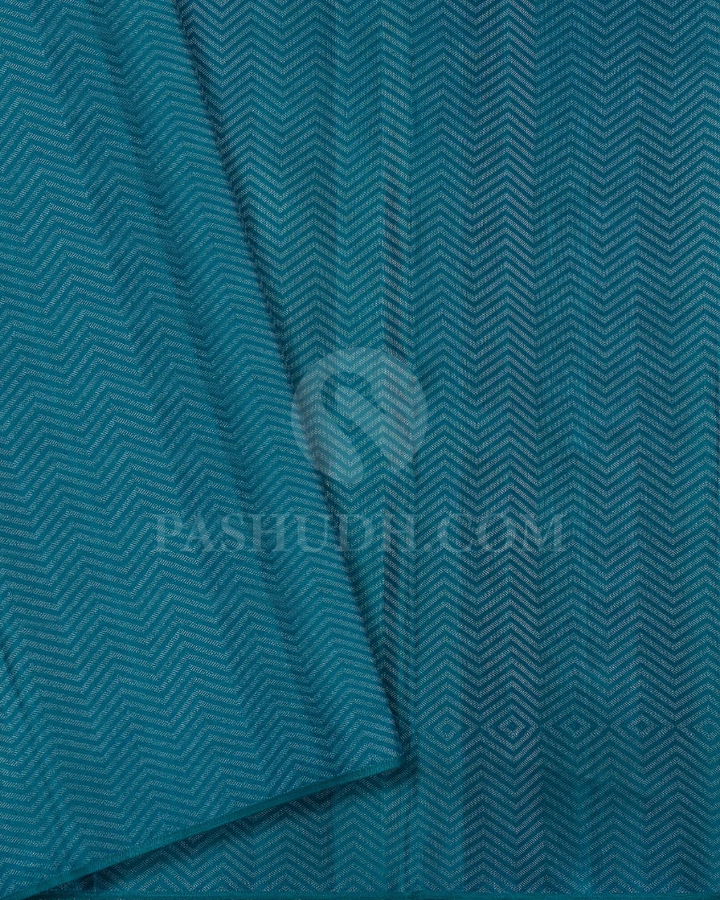 Lemon Yellow And Teal Blue Kanjivaram Silk Saree-D521(N)