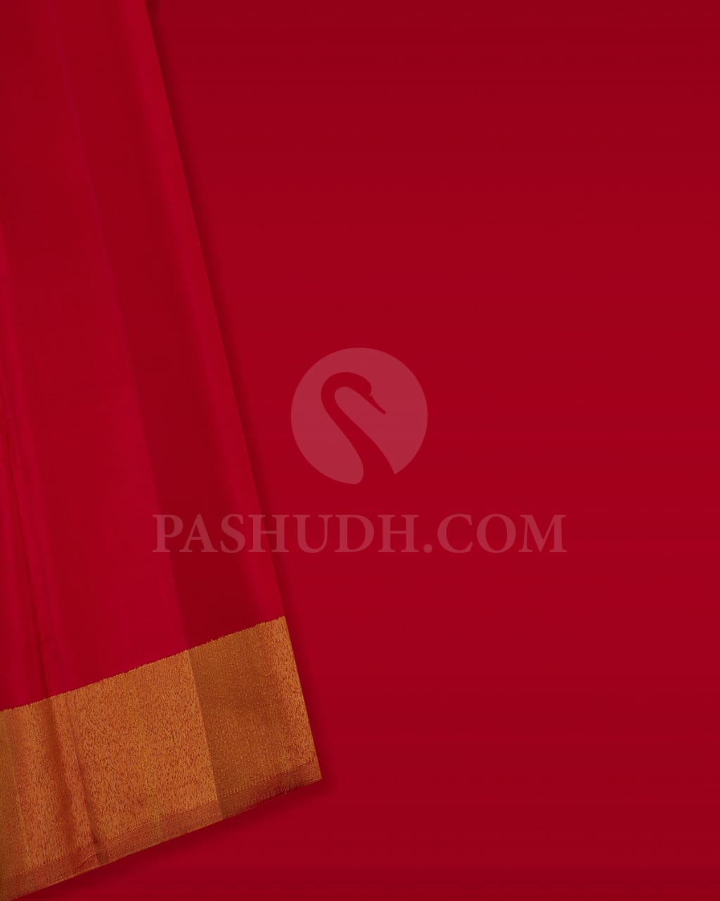 Orange And Red Kanjivaram Silk Saree-S1425(E)