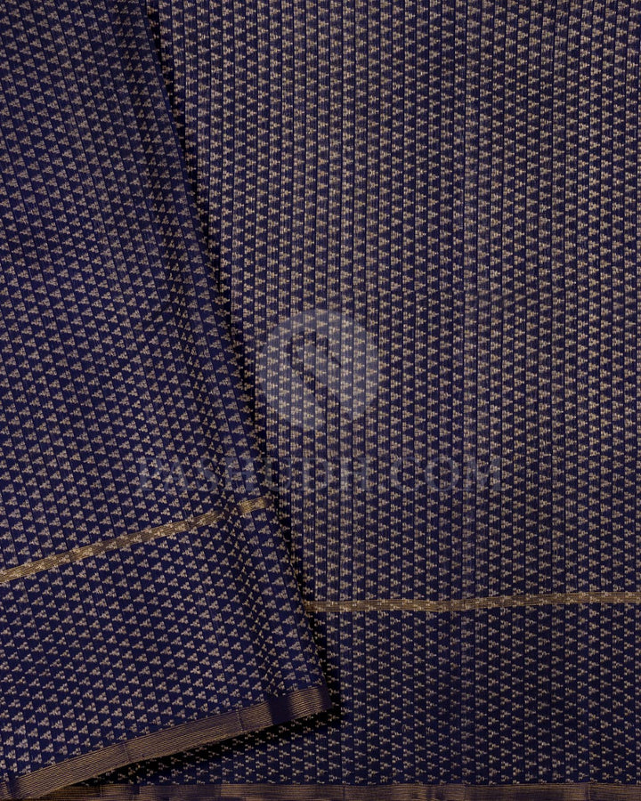 Orange Shot Pink Kora Organza Kanjivaram Silk Saree-S1476(A)