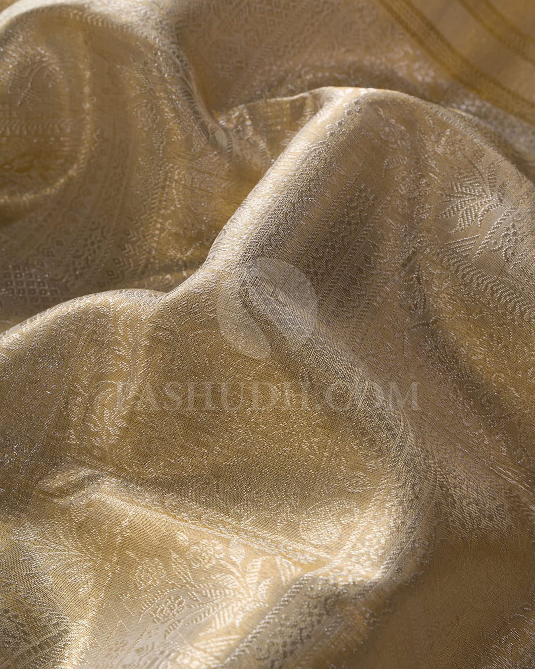 Half White Kanjivaram Silk Saree-SP157