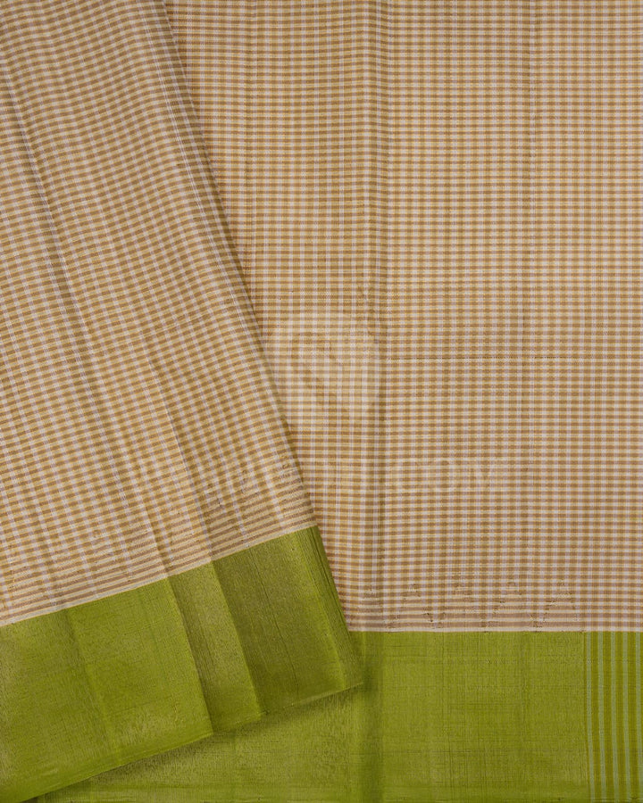 Parrot Green Vairaoosi  Kanjivaram Silk Saree-S1053(E)