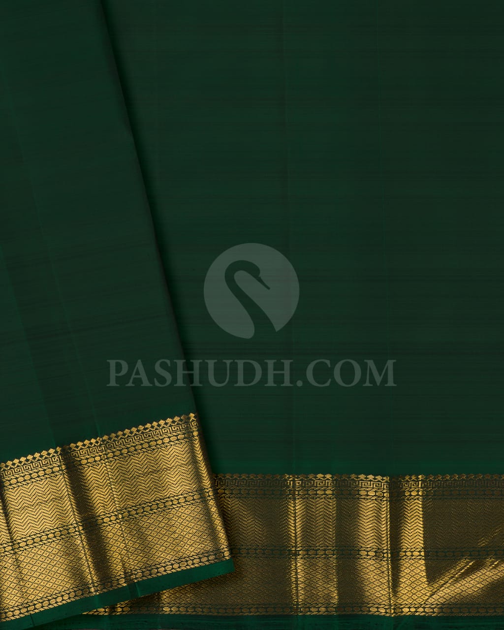 Dual-Shaded Bright Pink Kanjivaram Silk Saree-SP137