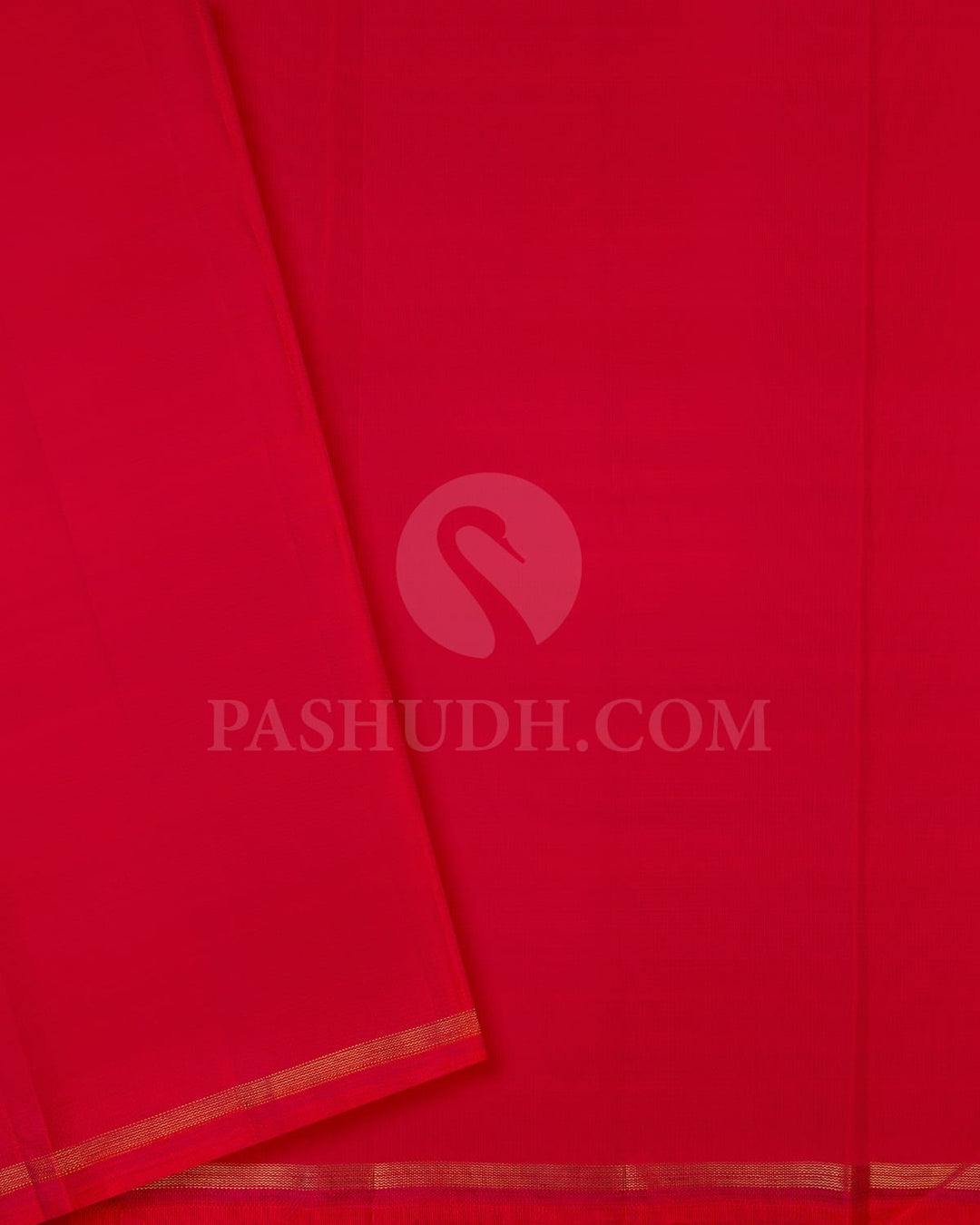 Bottle Green With Orange Shot Pink Pure Zari  Borderless Traditional Kanjivaram Silk Saree-SP151