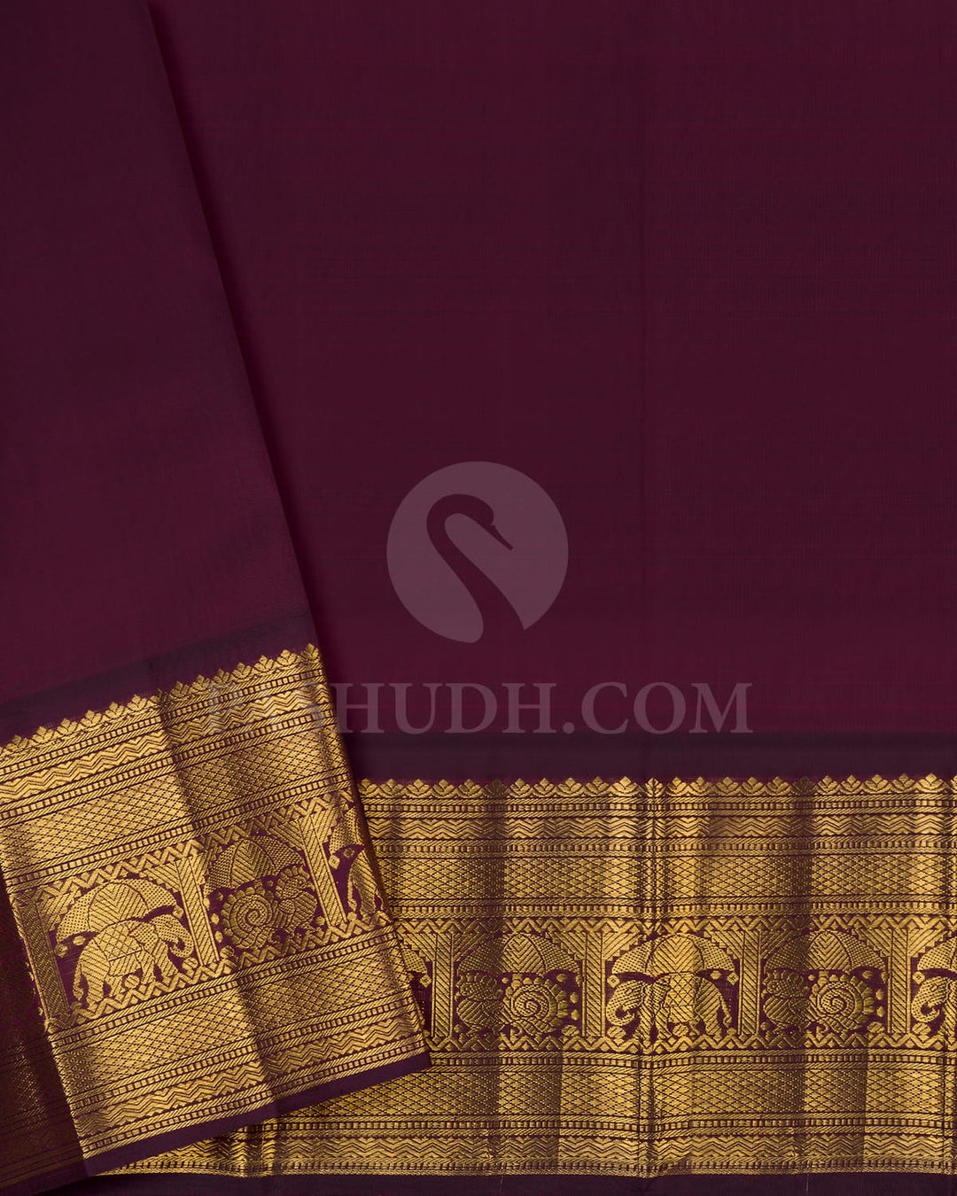 Paaku Color Organza Weave Kanjivaram Silk Saree -SP158