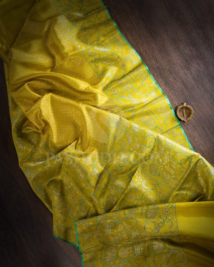 Light Green Kanjivaram Silk Saree-S1503(A)