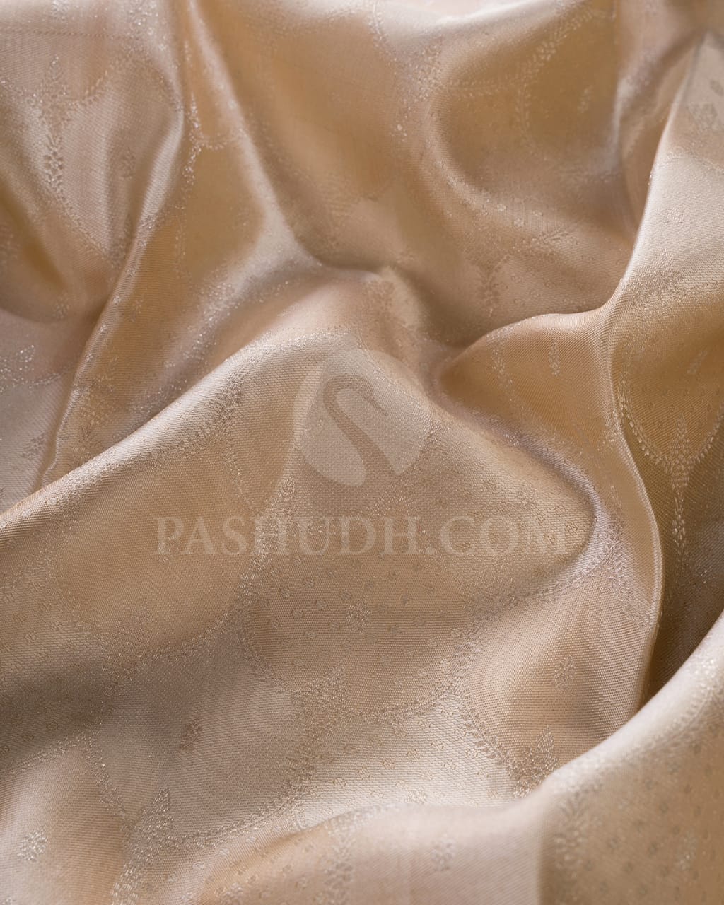 Half White Kanjivaram Silk Saree-DJ359(F)