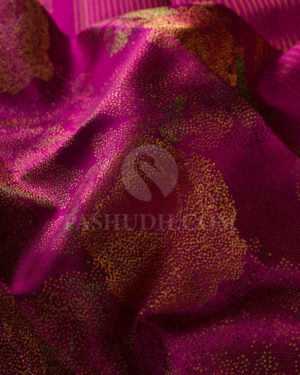 Magenta Kanjivaram Silk Saree-DJ367(B)