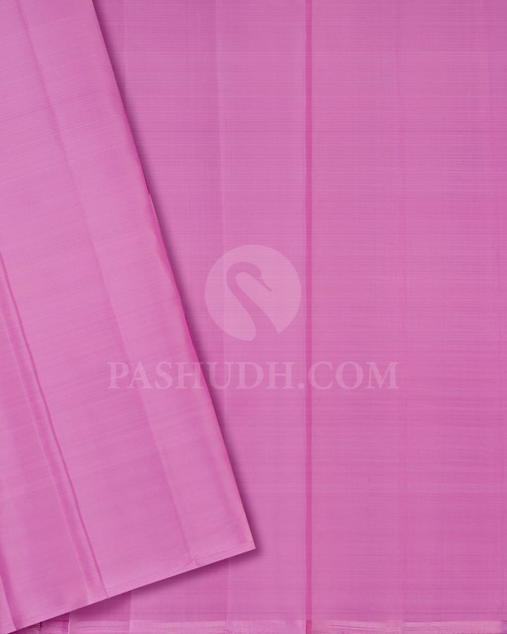 Magenta Kanjivaram Silk Saree-DJ367(B)