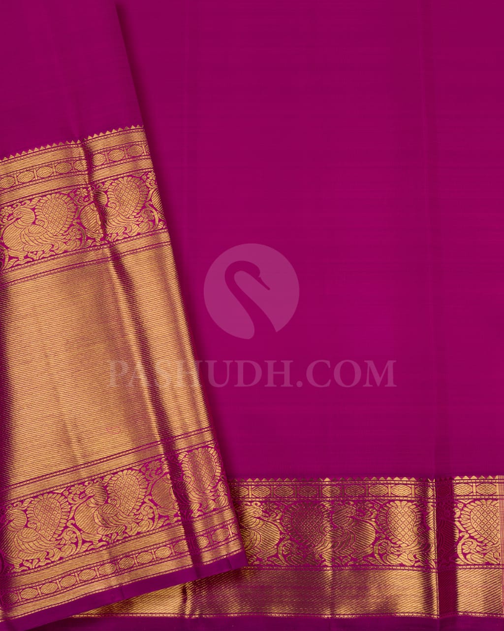 Magenta Bridal Kanjivaram Silk Saree-SP190