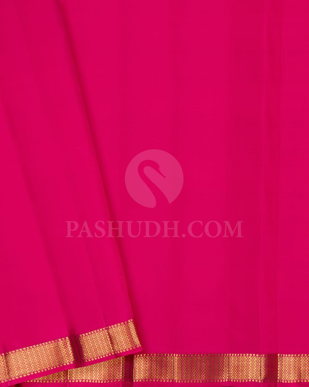 Multihue And Punch Pink Kanjivaram Silk Saree-DJ385(A)