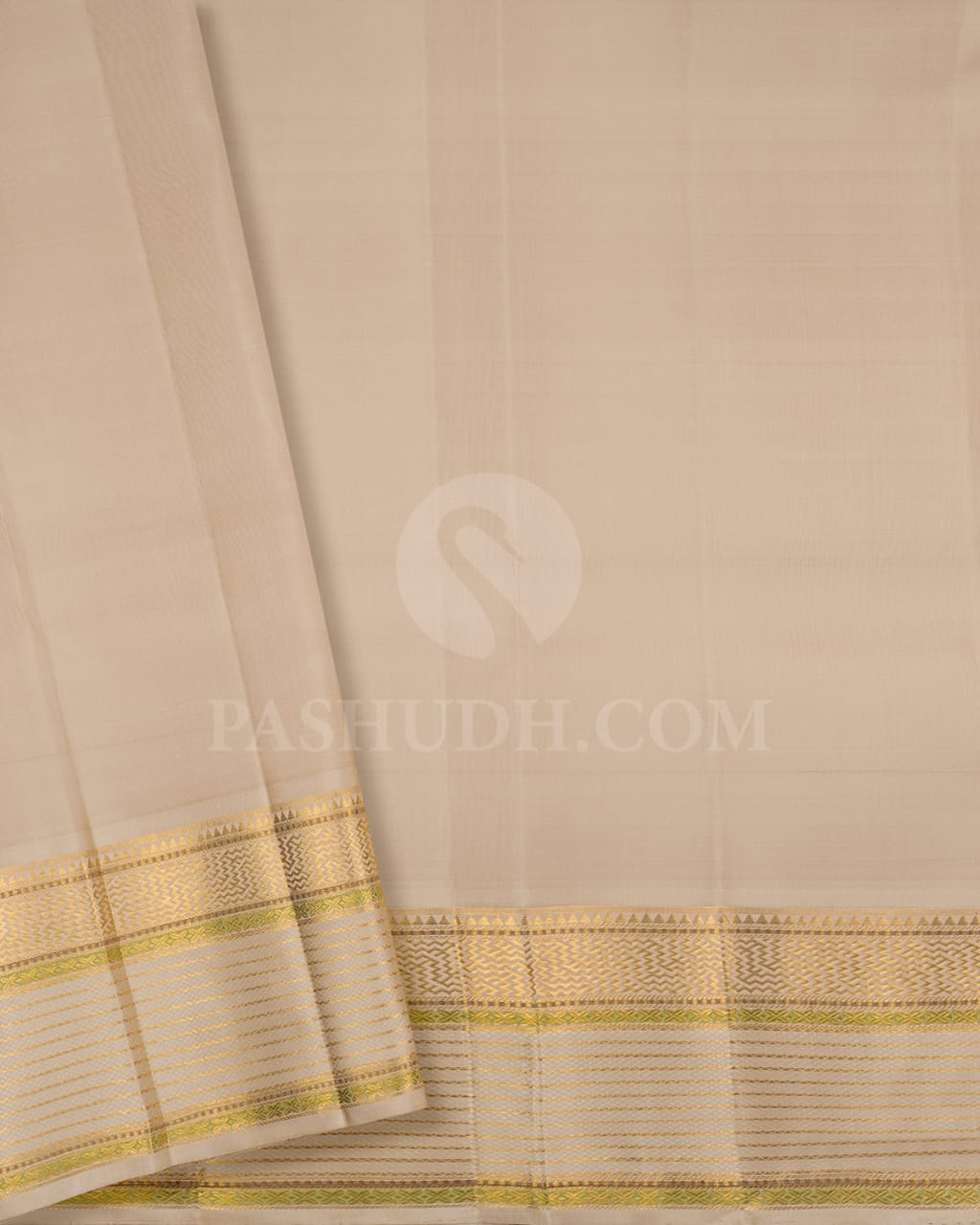 Red And Cream Kanjivaram Silk Saree-S1534(A)