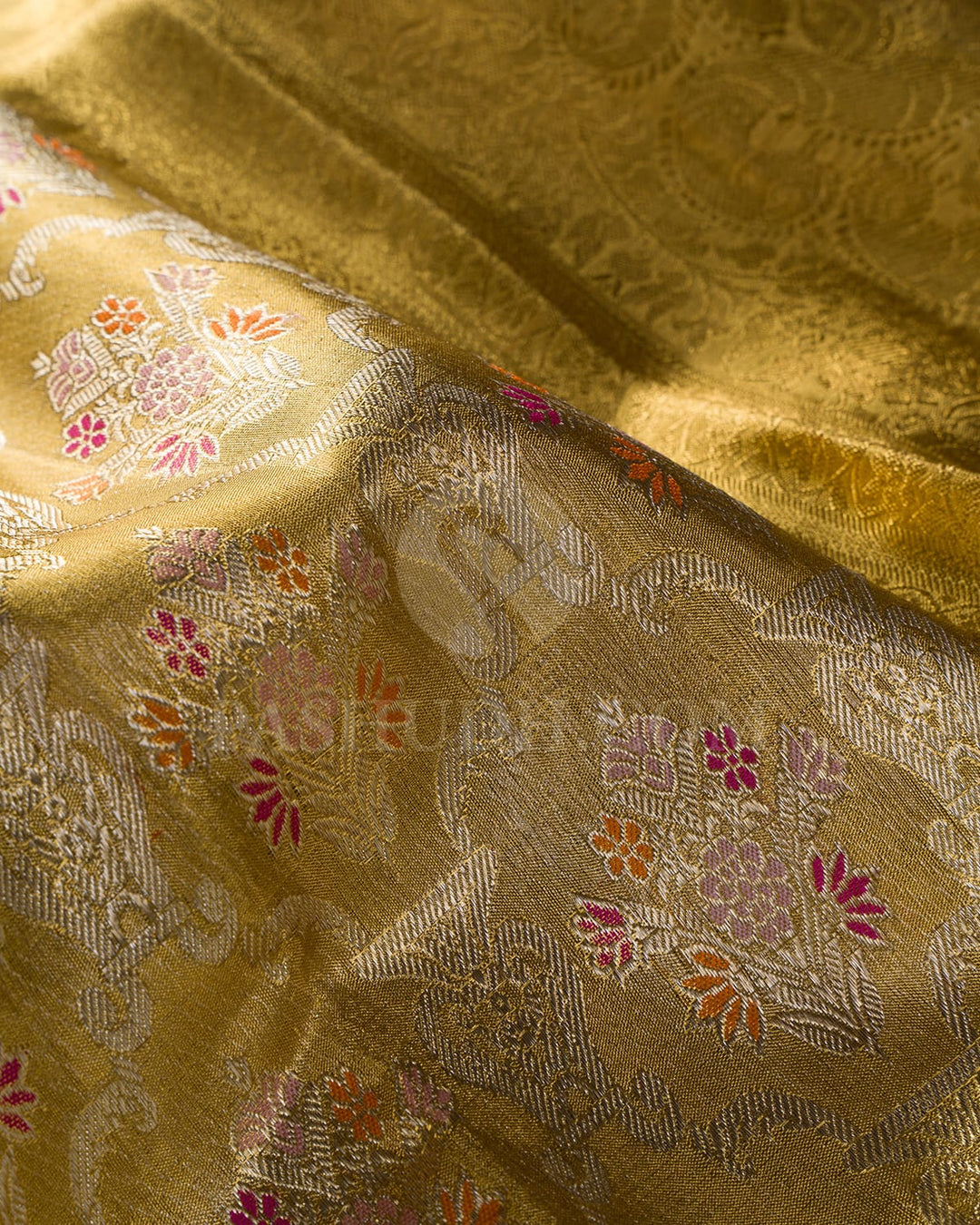 Golden Tissue Kanjivaram Silk Saree-SP230