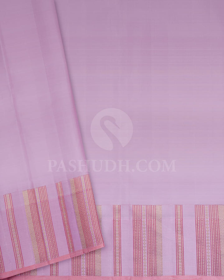 Purple Kanjivaram Silk Saree-S1542(A)