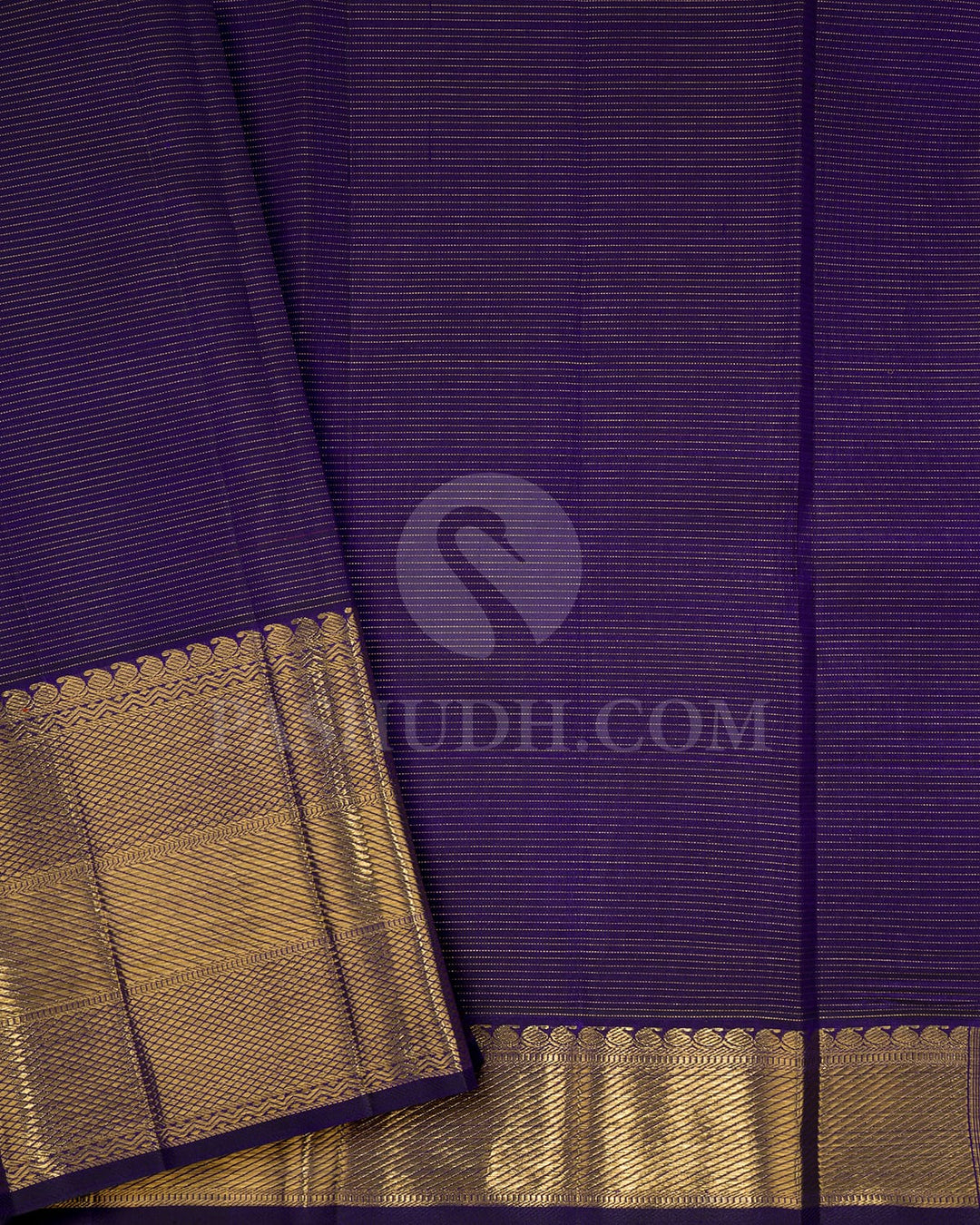 Royal Blue Bridal Kanjivaram Silk Saree-SP235