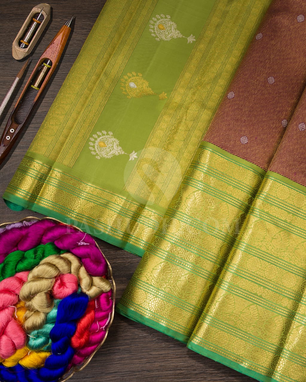 Violet Kanjivaram Silk Saree-S1236(E)