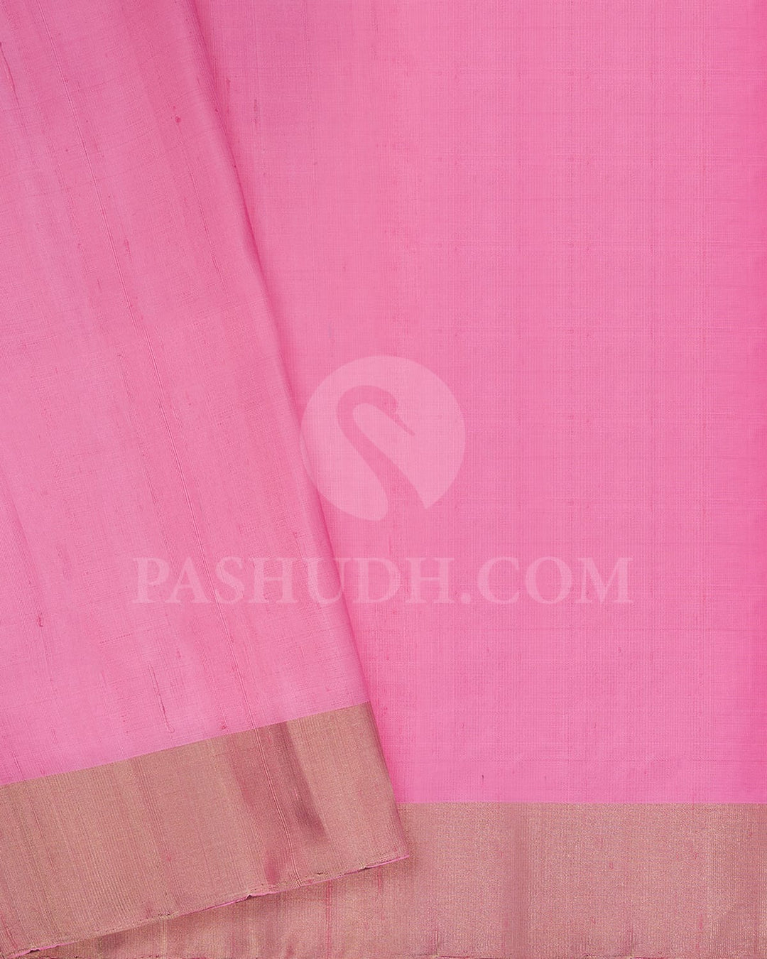 Baby Pink Soft Silk Saree-AC161