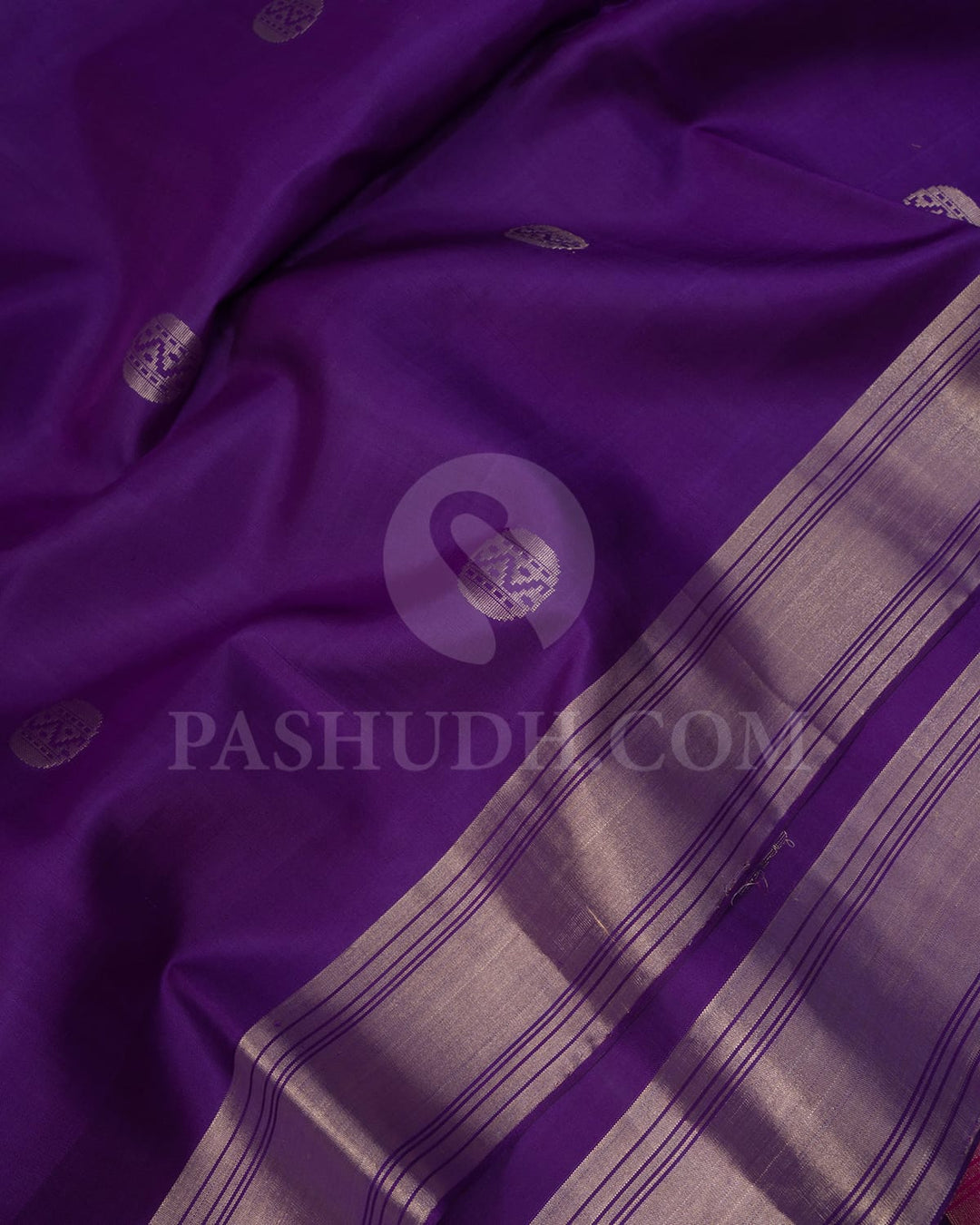 Violet And Pink/Red Soft Silk Saree-AC130