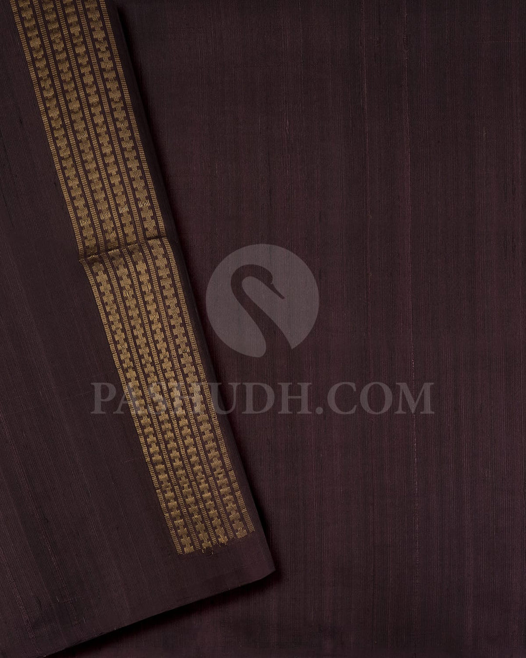 Shades Of Brown Soft Silk Saree-AC185