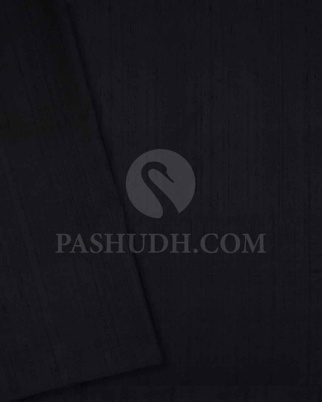 Grey And Black Soft Silk Saree-AC164