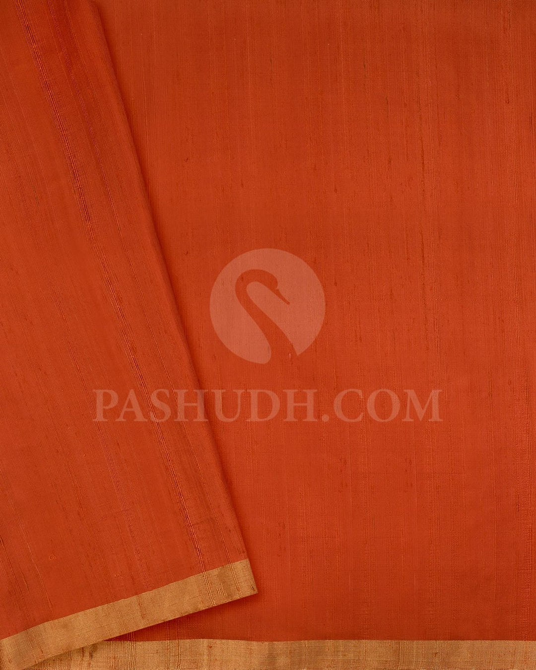 Shades Of Yellow And Rust Orange Soft Silk Saree-AC126