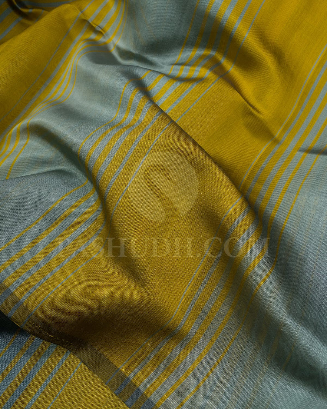 Mehendi Green,Steel Blue And Royal Blue Soft Silk Saree-AC168