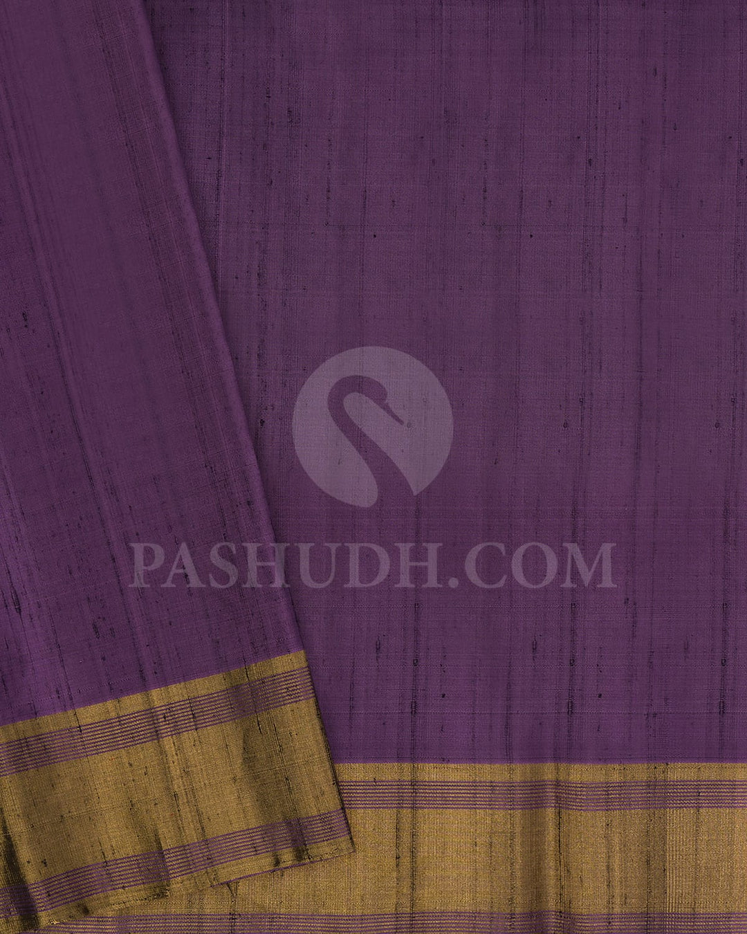 Deep Lavender Floral Jaal Patterned Soft Silk Saree-AC150