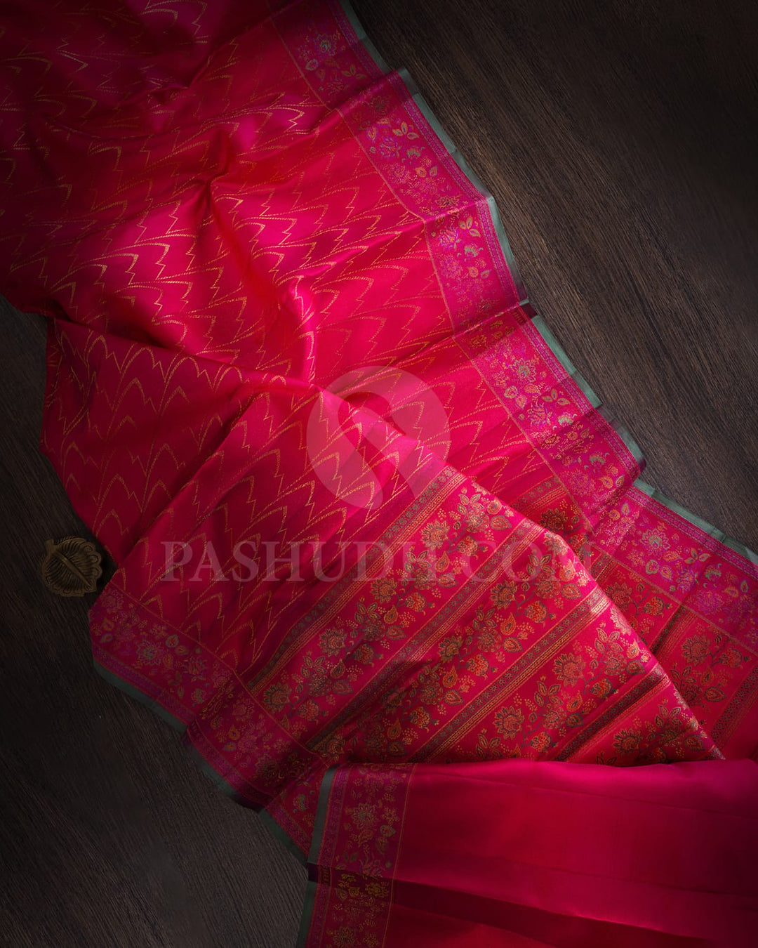 Red Kanjivaram Silk Saree-DJ393(A)