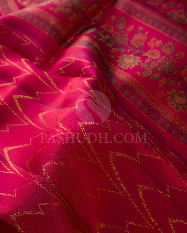 Red Kanjivaram Silk Saree-DJ393(A)