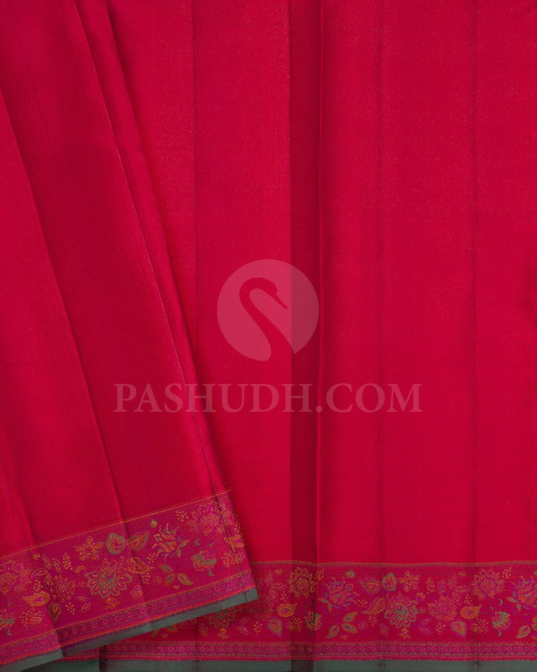 Red Kanjivaram Silk Saree-DJ393(A)