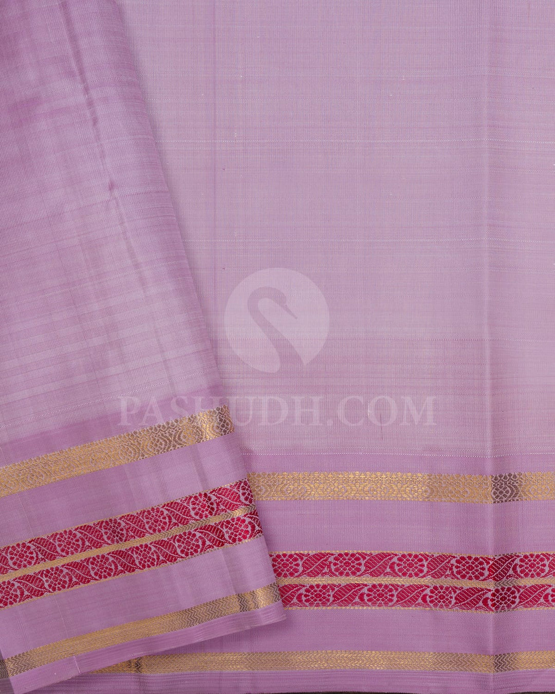 Red And Black Pure Zari Kanjivaram Silk Saree-SP316