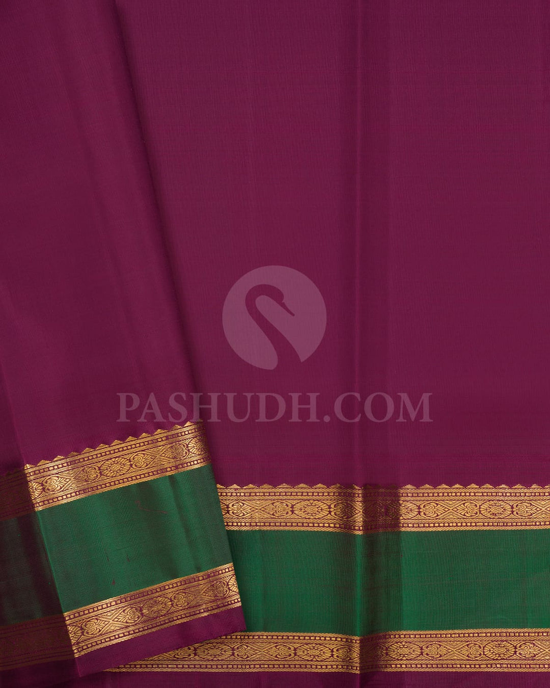 Beige And Half White Pure Zari Kanjivaram Silk Saree-SP322