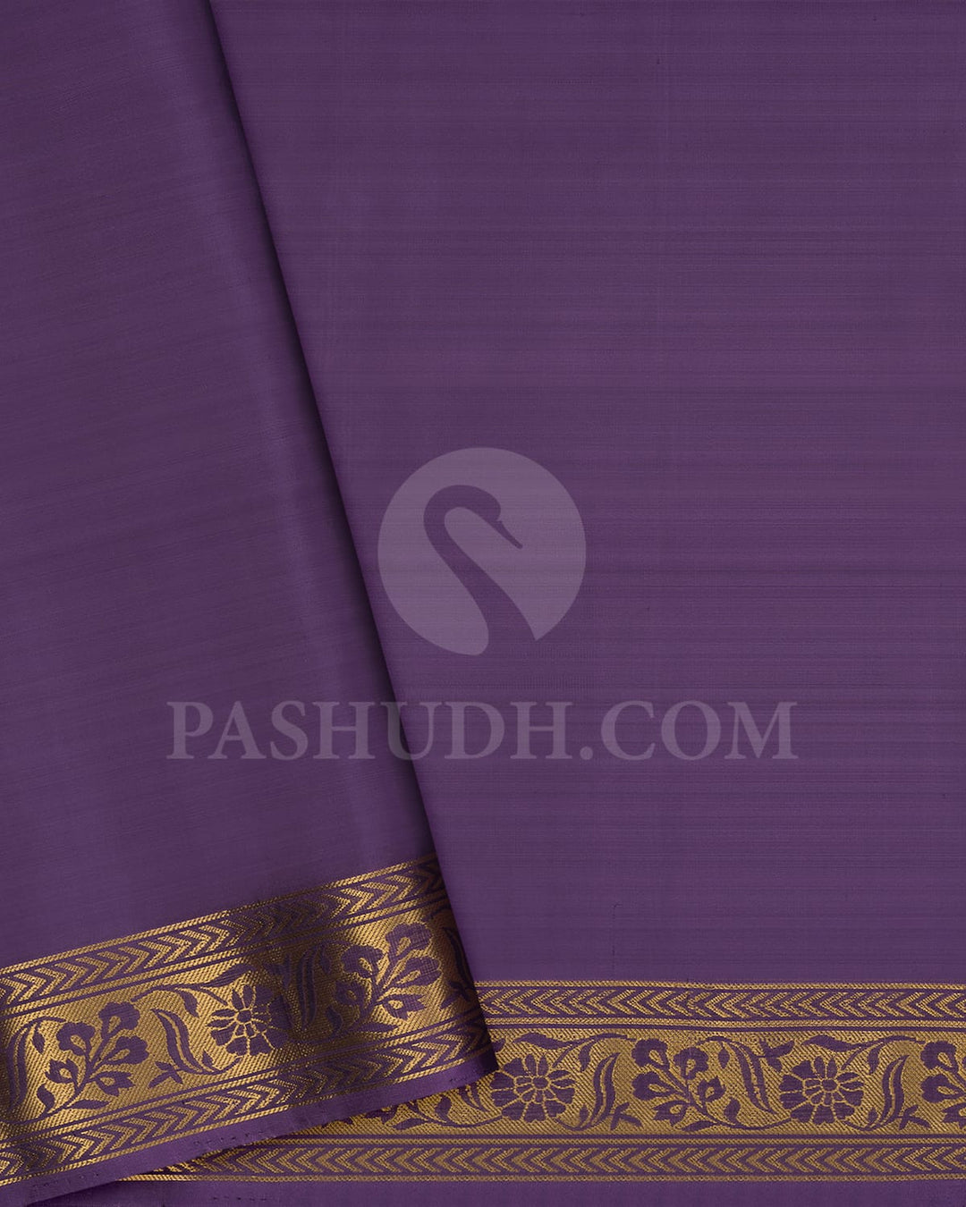 Deep Lavender And Heather Purple Soft Silk Saree-AC107
