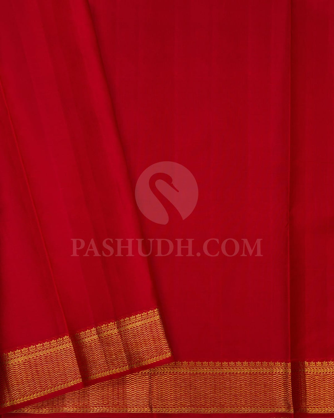 Red Kanjivaram Silk Saree-D647(B)