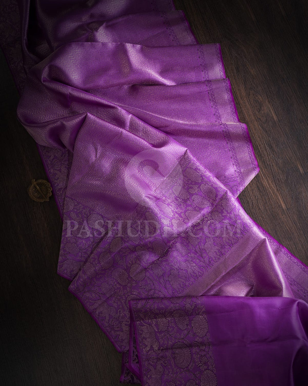 Lavender Kanjivaram Silk Saree-S1559(B)