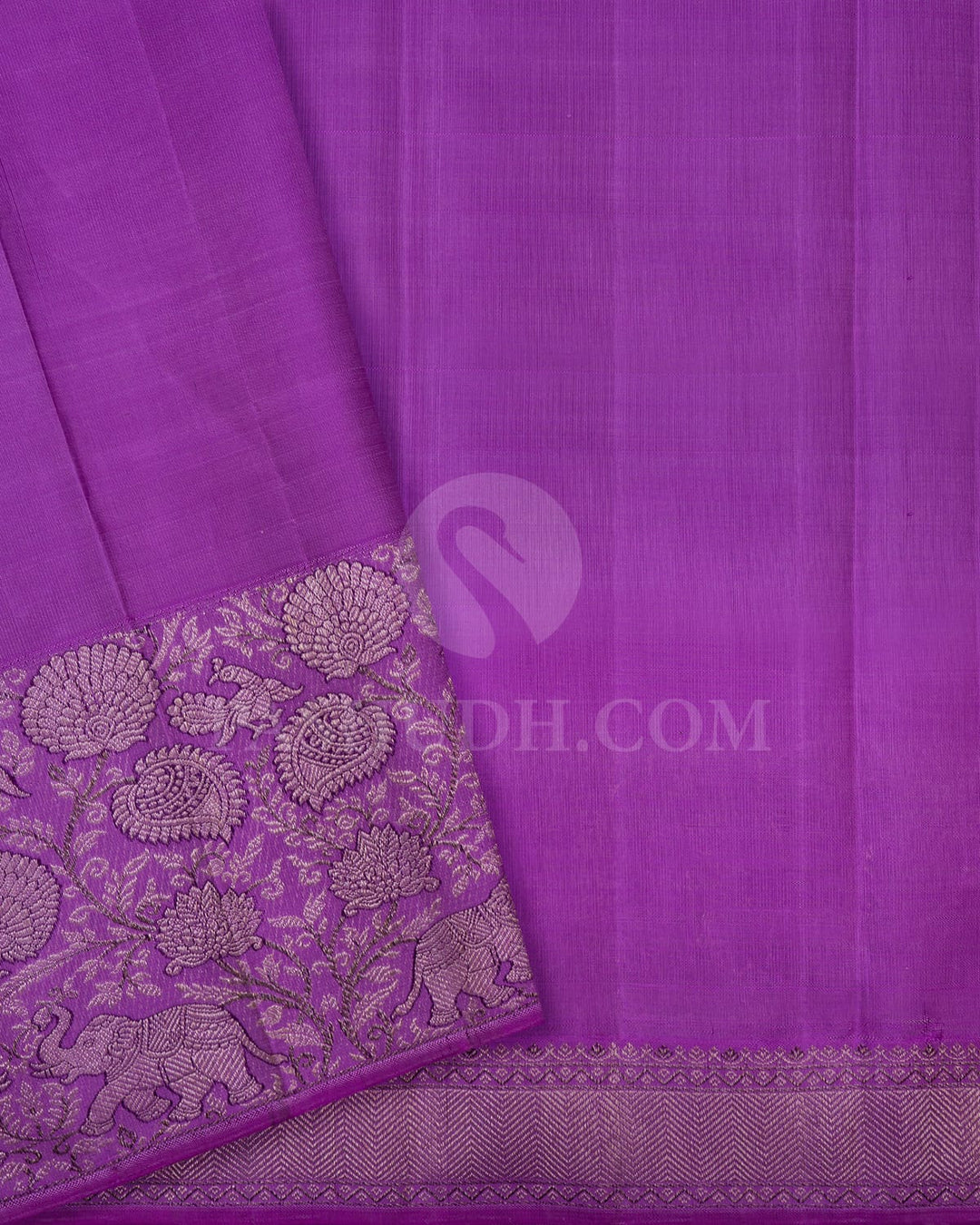 Lavender Kanjivaram Silk Saree-S1559(B)