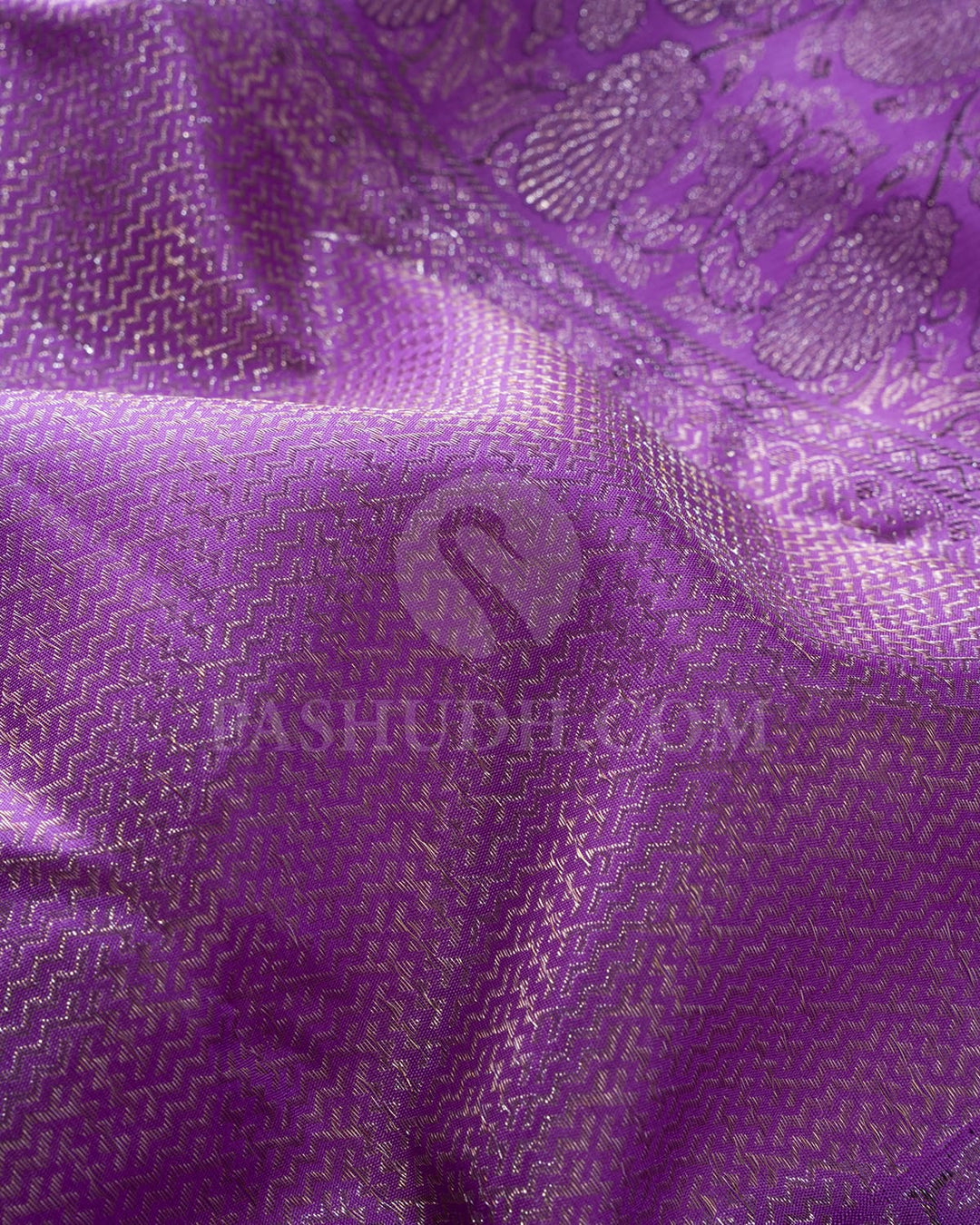 Lavender Kanjivaram Silk Saree-S1559(B)