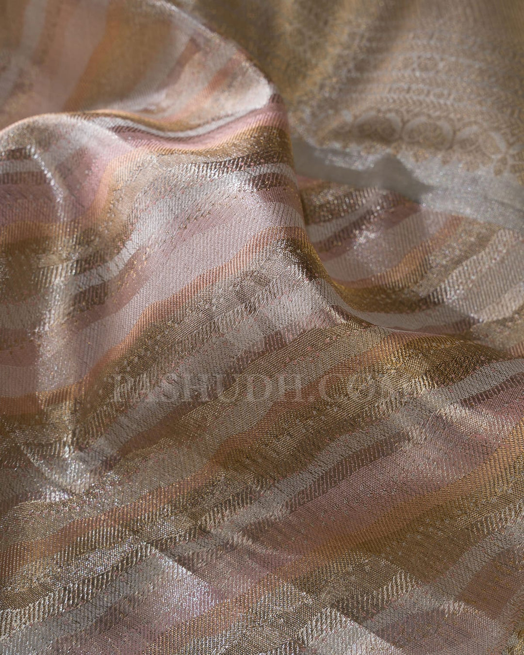 Grey Tissue Kanjivaram Silk Saree-SP339