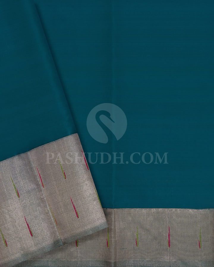 Green Kanjivaram Silk Saree - P133(D)
