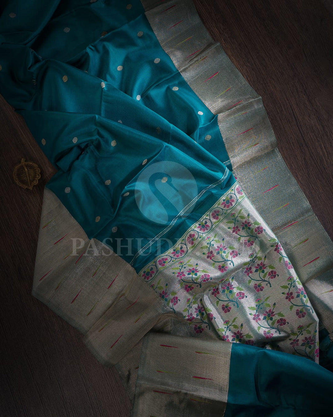 Green Kanjivaram Silk Saree - P133(D)