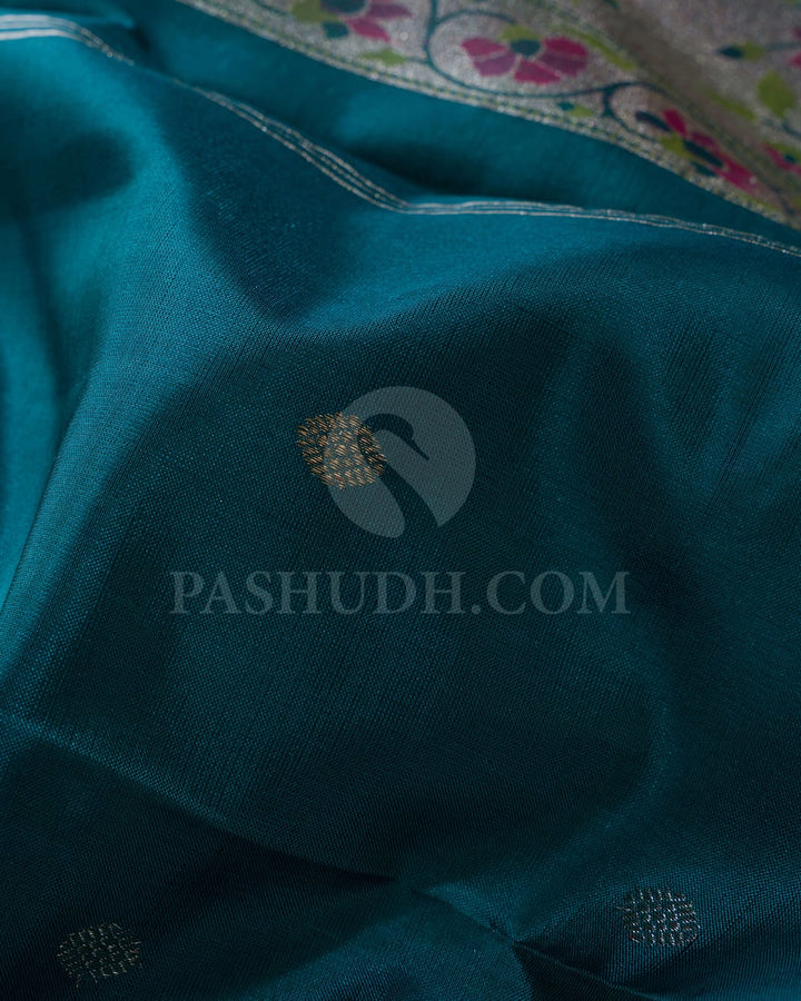 Green Kanjivaram Silk Saree - P133(D)