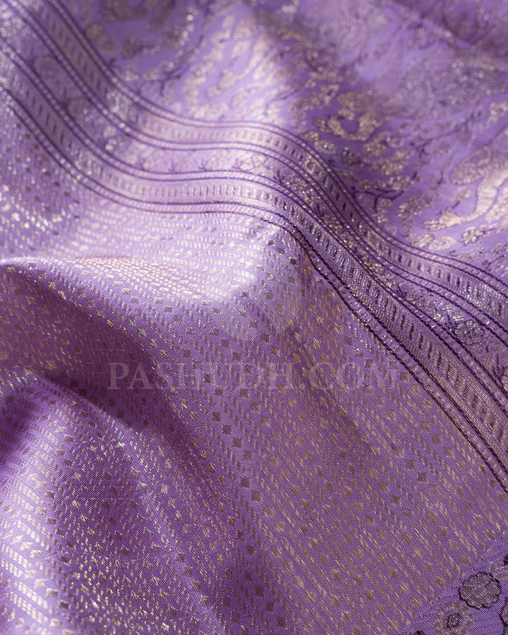 Lavender Kanjivaram Silk Saree-S1557(C)