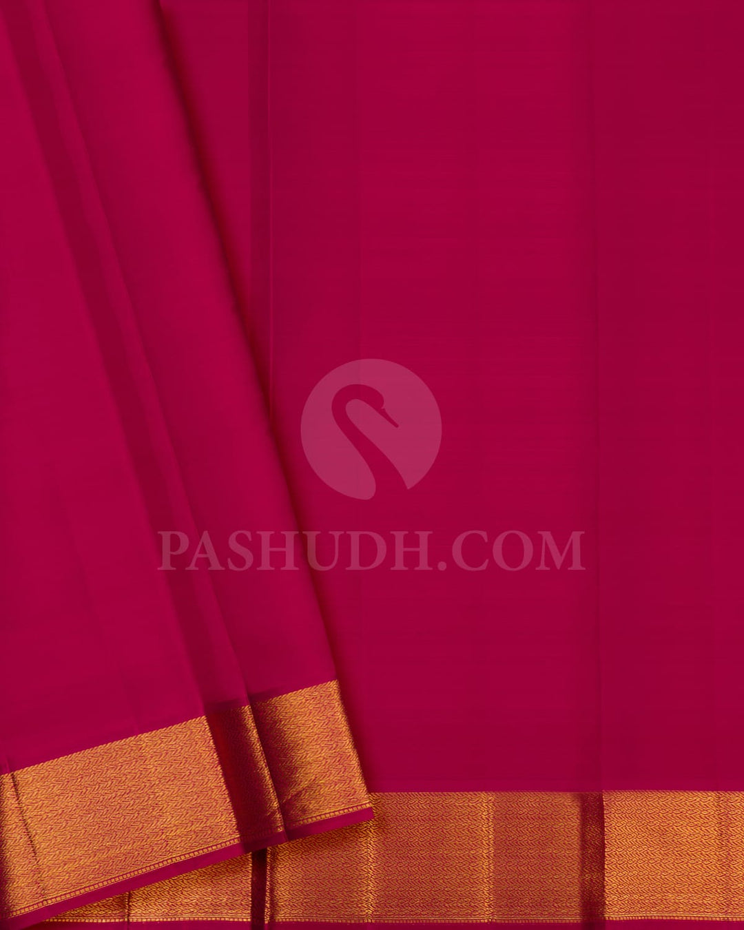 Hot Pink Kanjivaram Silk Saree-DJ379(D)