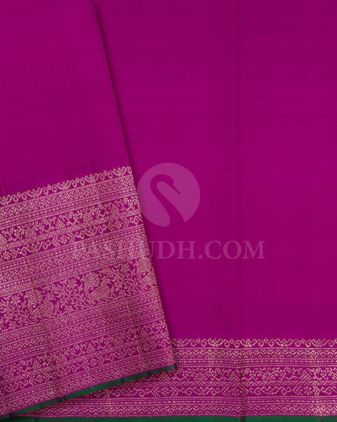Sky Blue And Magenta Kanjivaram Silk Saree-S1435(C)