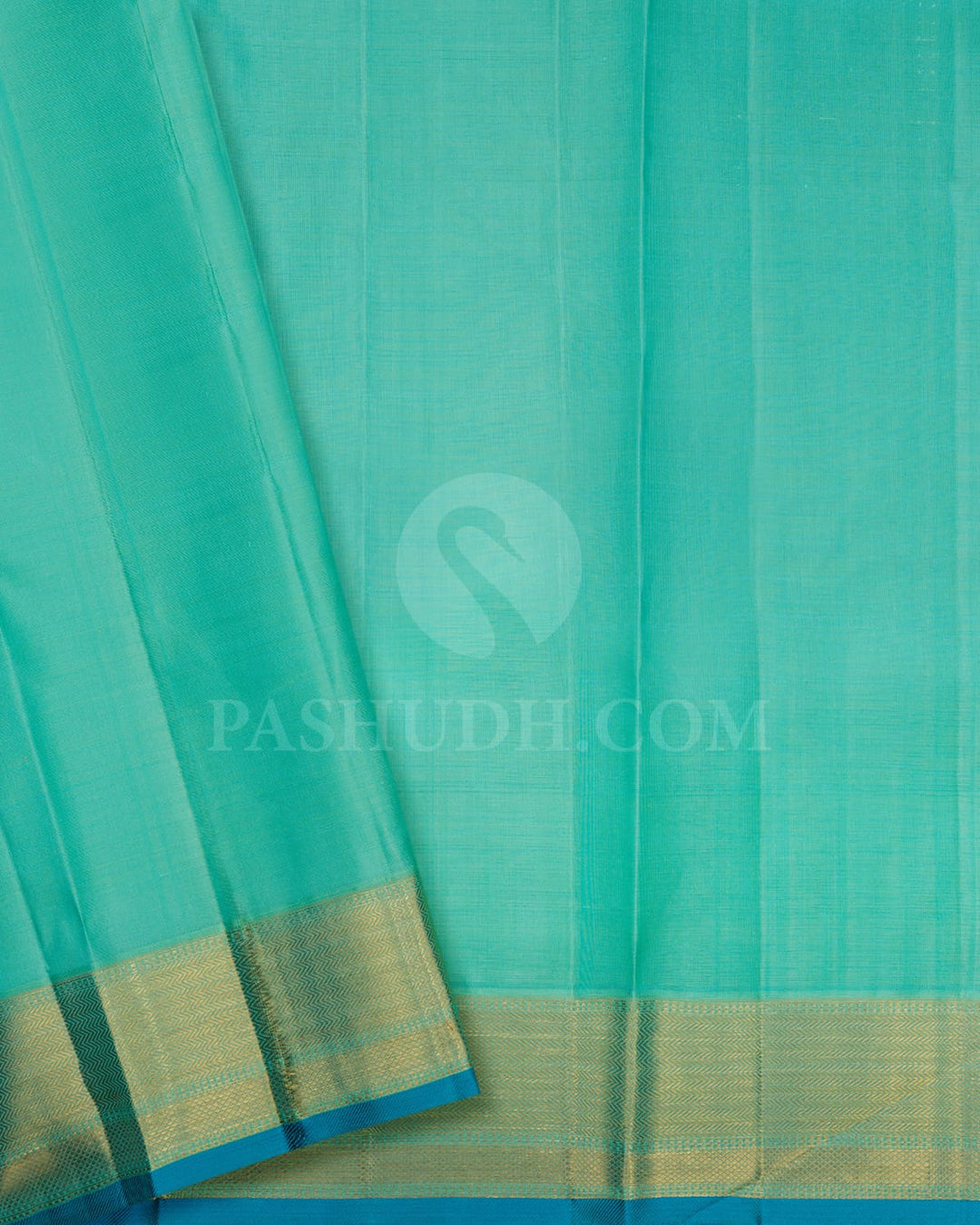 Sky Blue Kanjivaram Silk Saree-S1488(C)