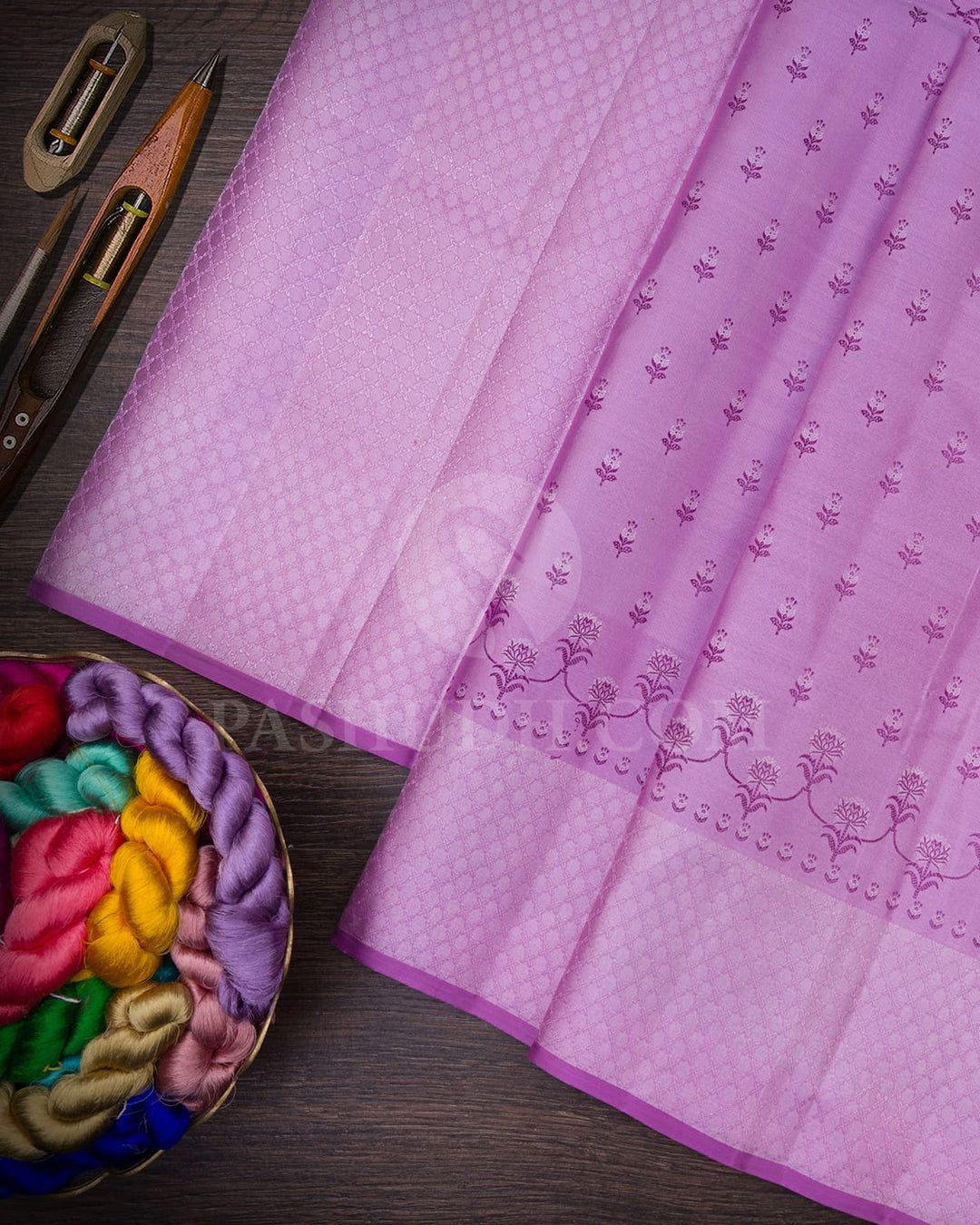 Lavender Kanjivaram Silk Saree-DJ406(A)