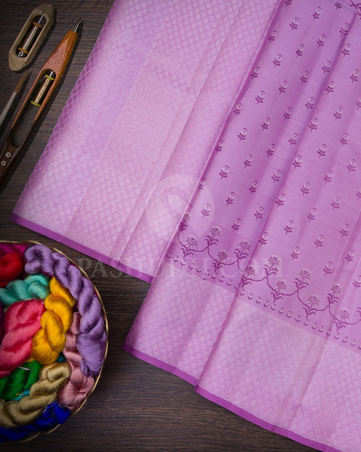 Lavender Kanjivaram Silk Saree-DJ406(A)