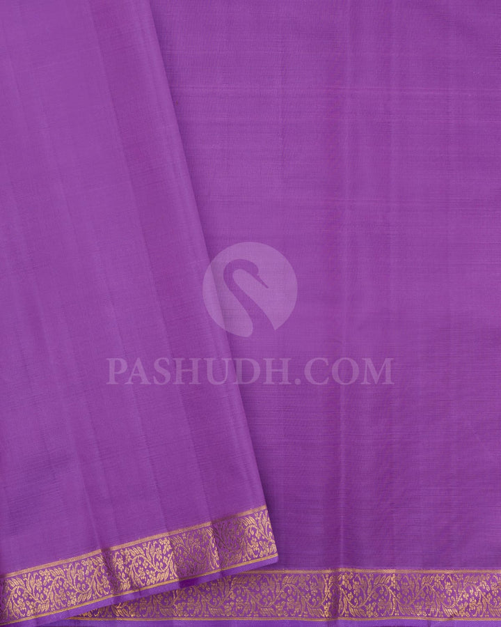 Baby Pink Kanjivaram Silk Saree-S1330(E)